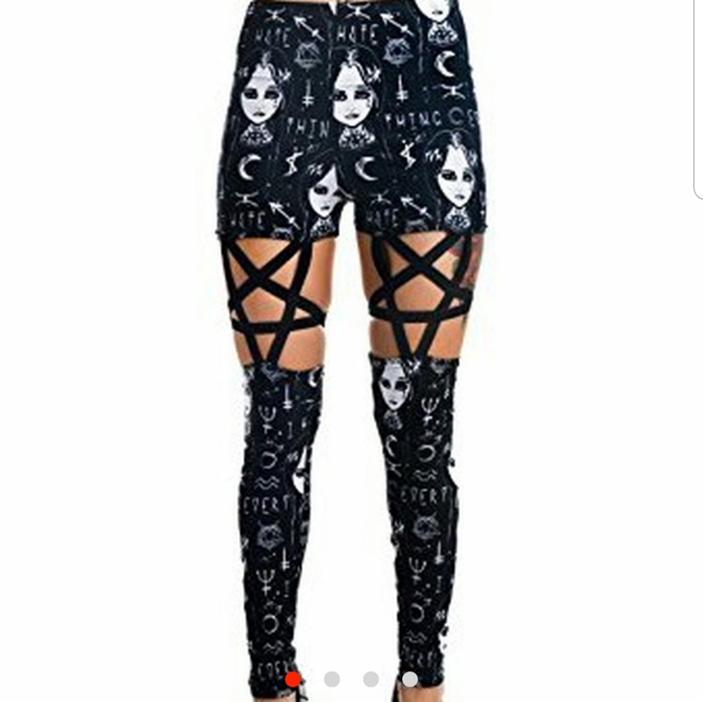 Rat Baby Wednesday Adams leggings